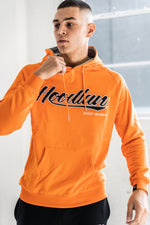 HOODLAN VARSITY HOODIE - ORANGE