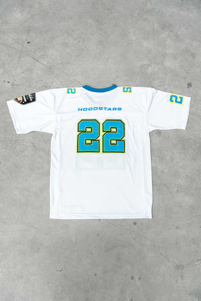 HDLN HOODSTARS NFL JERSEY - WHITE/BLUE