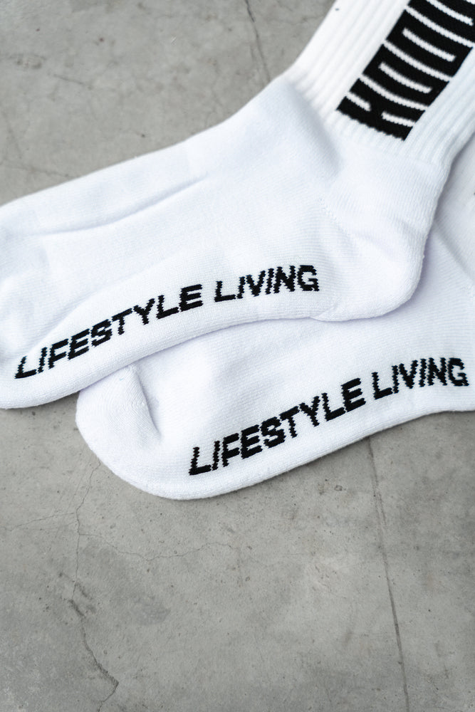 HDLN SOCKS - White