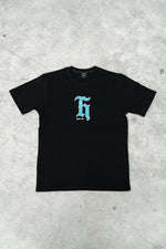 HDLN PROPER TEE - Black/Blue